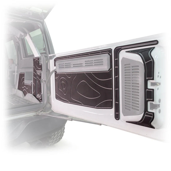 Turn Offroad 2021+ Ford Bronco Cargo Area Foam Protector Kit Black