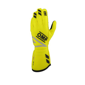 OMP ONE EVO FX GLOVES FIA 8856-2018 FLUO YELLOW SIZE L