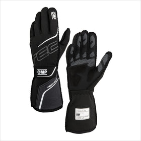 OMP TECNICA GLOVES FIA 8856-2018 BLACK / ANTHRACITE SZ S