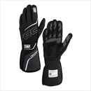 OMP TECNICA GLOVES FIA 8856-2018 BLACK / ANTHRACITE SZ M-1