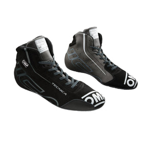 OMP TECNICA SHOES my2025 FIA 8856-2018 BLACK / ANTHRACITE SZ 45
