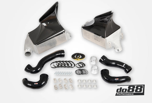 do88 Porsche 911 Turbo (996) Intercooler Kit MERA for OEM Y-pipe