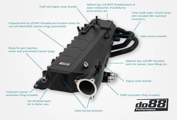 do88 BMW G-Series B58 Gen 2/Toyota GR Supra MK5 (A90) MERA Charge Cooler Manifold