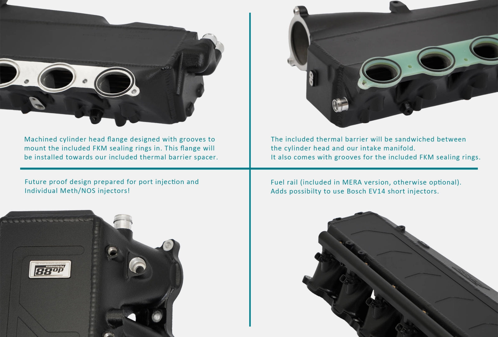 BMW Charge Cooler Manifold - do88 Performance ICM-430-K