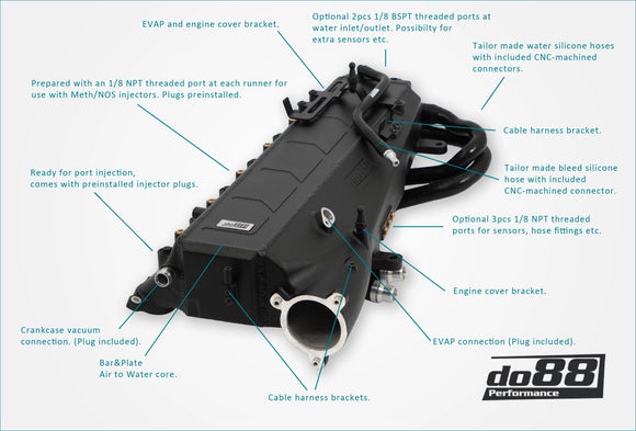 do88 BMW F/G-Series B58 Gen 1 MERA Charge Cooler Manifold
