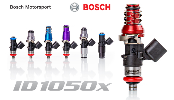 Injector Dynamics ID1050X Injectors 34mm Length (No adapters) 14mm Lower O-Ring (Set of 5)