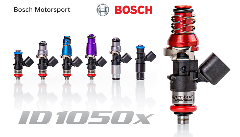 Injector Dynamics ID1050X Injectors 34mm Length (No adapters) 14mm Lower O-Ring (Set of 5)