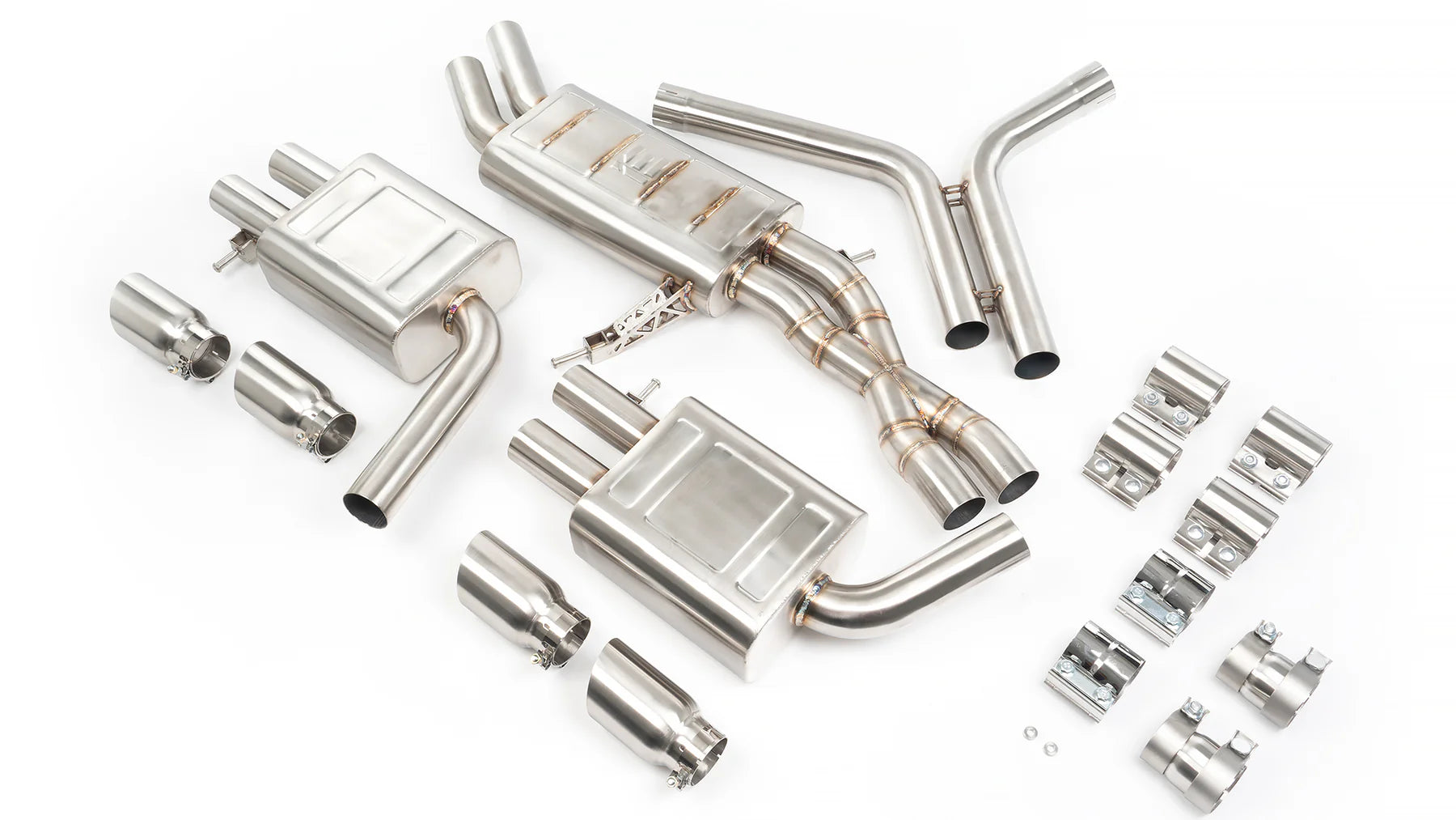 iE Catback Exhaust System For Audi B8 S4
