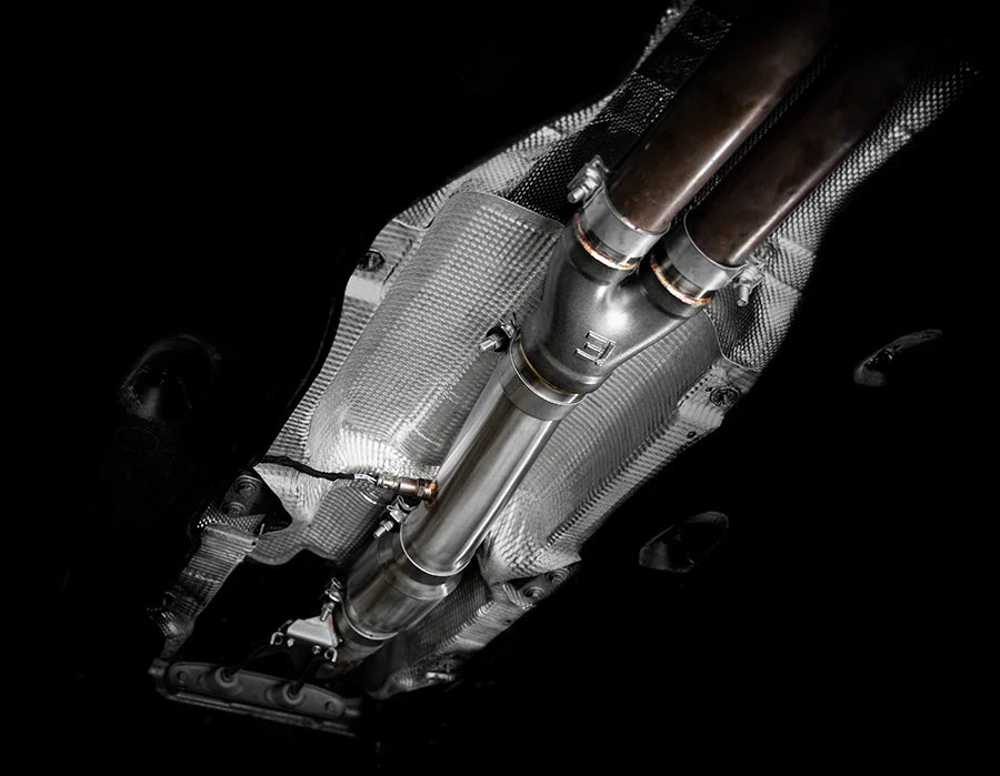 IE Y-Pipe Adapter Kit For 8V RS3 Exhaust Systems | Used to adapt to stock downpipe/catback - 0