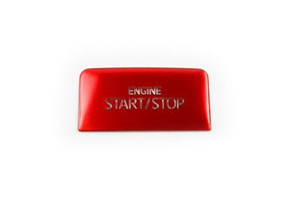 Billet Styled Push Start Switch Cover - VW / Mk8 GTI / Golf R (DSG)