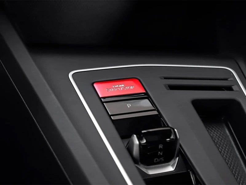 Billet Styled Push Start Switch Cover - VW / Mk8 GTI / Golf R (DSG)