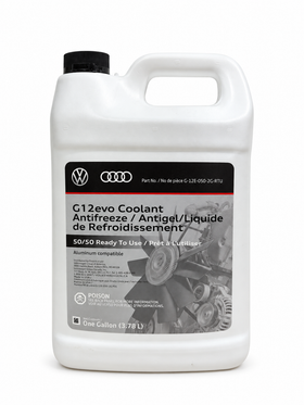 Genuine Volkswagen Audi G12evo Coolant / Antifreeze - 1 Gallon (3.78 Liters)