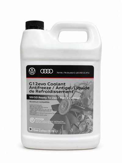 Genuine Volkswagen Audi G12evo Coolant / Antifreeze - 1 Gallon (3.78 Liters)