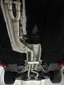 MAD US F8x M3 M4 Single Midpipe (Brace Included) | MAD-1031-3