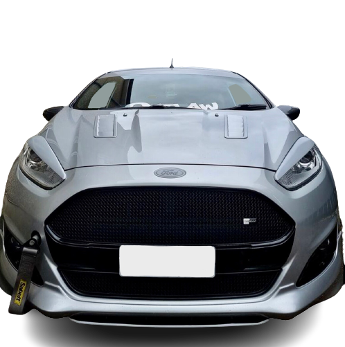 Zunsport Ford Fiesta Zetec S Front Grille Set (2) - Black Finish