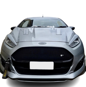Zunsport Ford Fiesta Zetec S Front Grille Set (2) - Black Finish