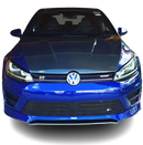 Zunsport VW Golf R MK7 Front Grille Set Black-1