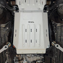 RIVAL Aluminum Transmission Catalytic Converter Skid Plate 2015-2025 Ford F-150 PowerBoost Only-2