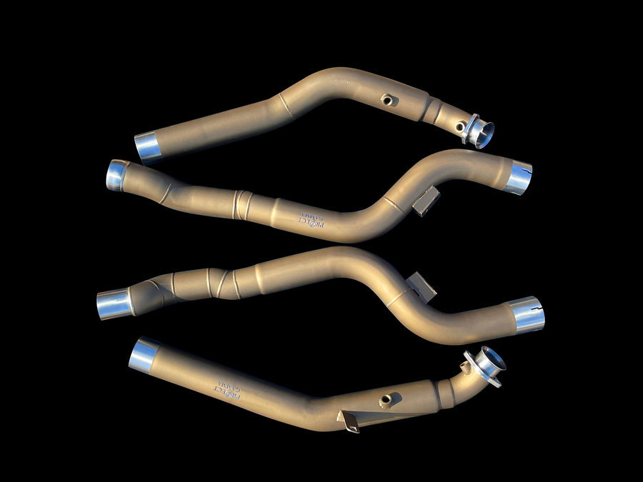 MERCEDES CLS 63 AMG (C218) STAINLESS STEEL DOWNPIPES - 0