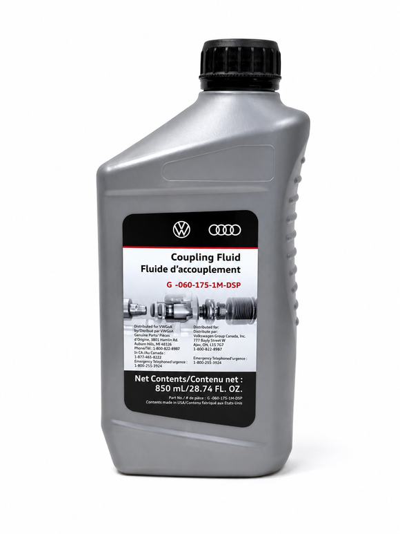 Genuine High Performance Oil For Haldex Coupling Unit - 850ml G0601751MDSP