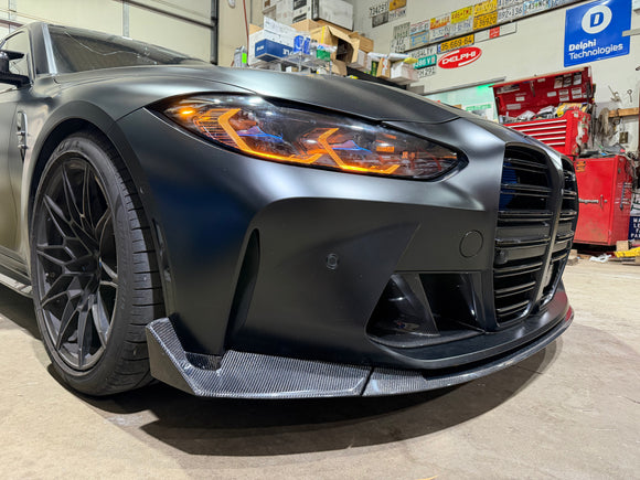 Carbon Fiber Front Lip V2 for G80 M3 G82 M4 2021-2026