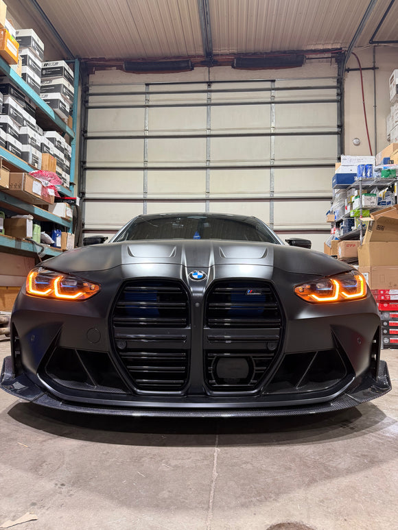 Carbon Fiber Front Lip V2 for G80 M3 G82 M4 2021-2026