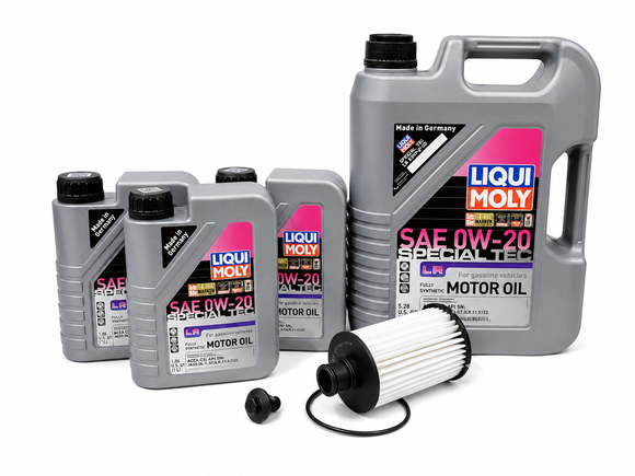 0W20 Special Tec LR Oil Change Kit - Liqui Moly/Mahle LM20410KT2