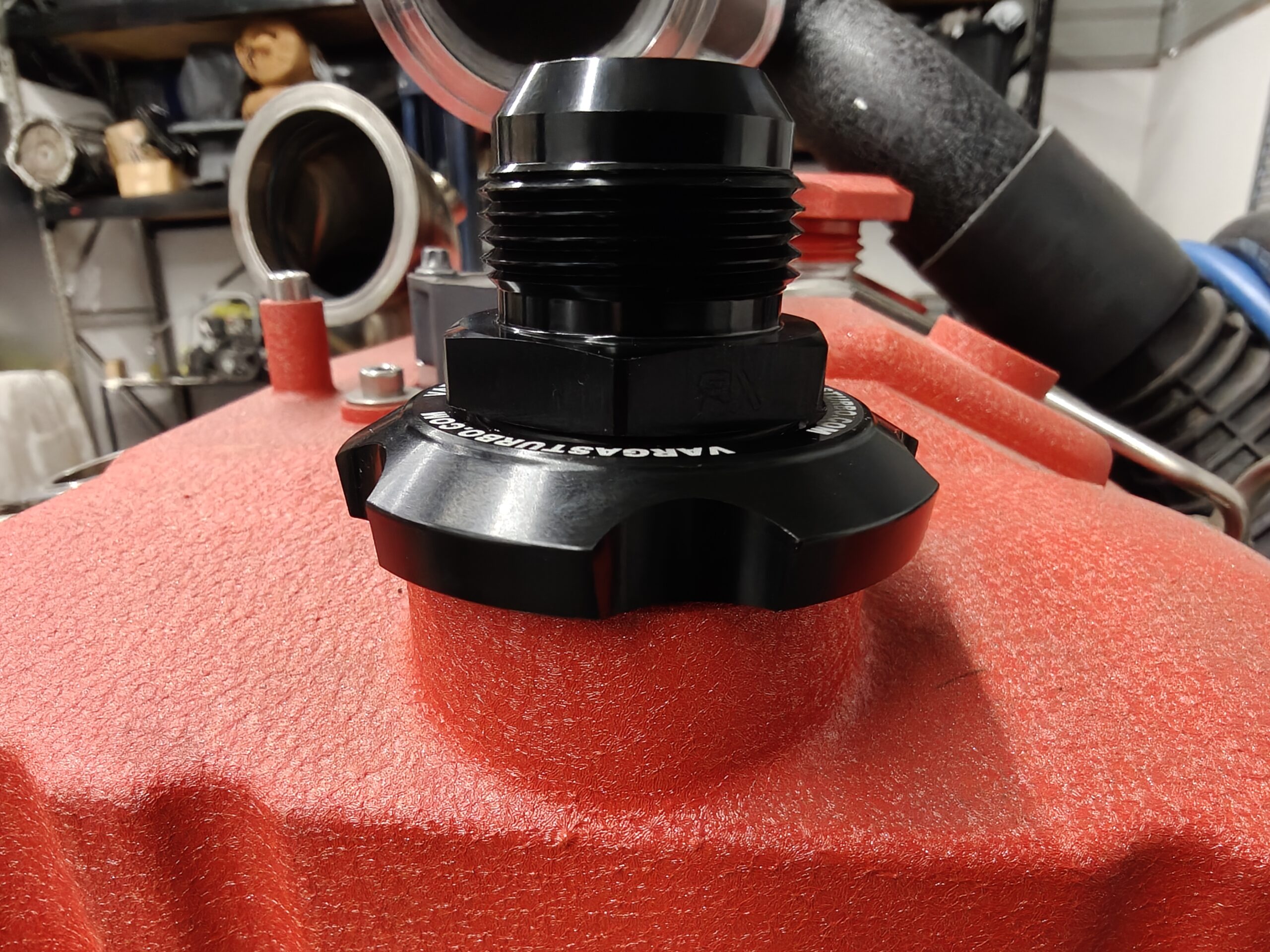 VTT Billet -16ORB Oil Cap Crankcase Vent Adapter – S58/B58(TU) or Screw in