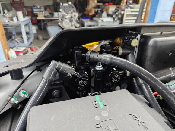 VTT Billet 2025+ Ram 1500 Hurricane SO Dual Catch Can System