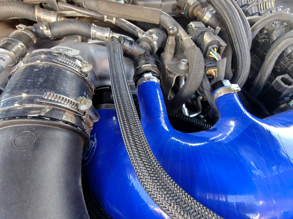 BMW F9X M5-M8 S63 Turbo-Forward Full Flow Intake System – VTT Complete Billet Turbo Inlet & Dual 4” Filter Upgrade
