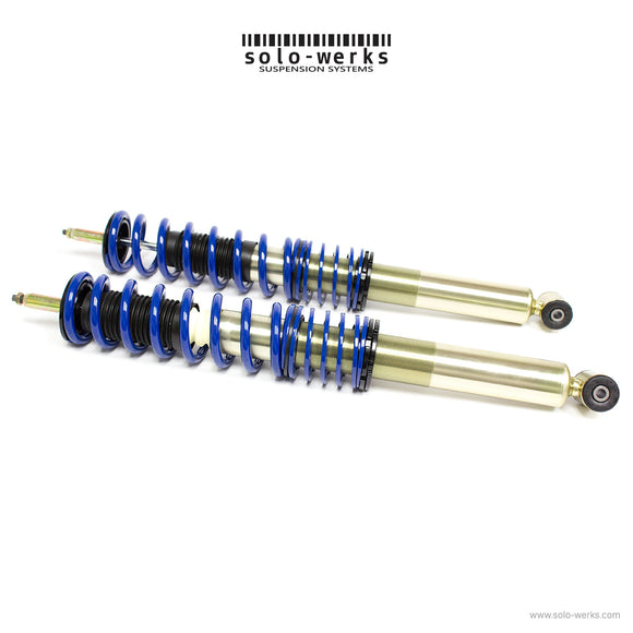 SOLO WERKS S1 COILOVER- VW MK II '85-'92, MK III '93-'98 & CORRADO '90-'94 / PASSAT 2WD '88-' 96