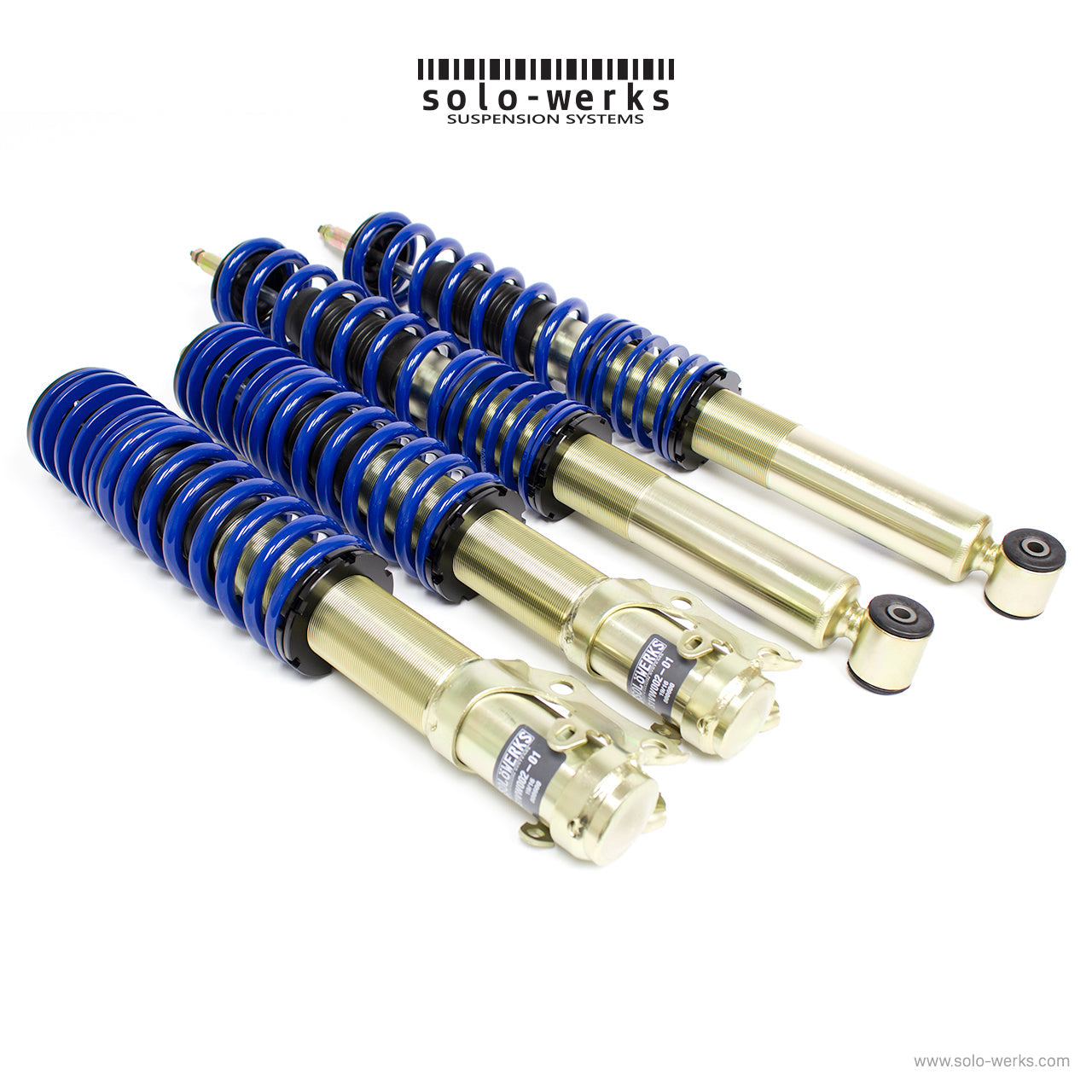 SOLO WERKS S1 COILOVER- VW MK II '85-'92, MK III '93-'98 & CORRADO '90-'94 / PASSAT 2WD '88-' 96