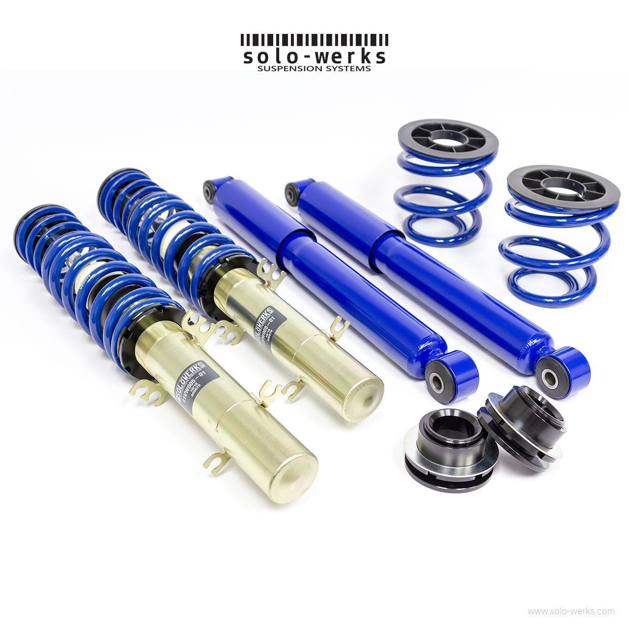 Solo Werks S1 Coilover System - MKIV AWD, Audi TT Quattro & VW R32
