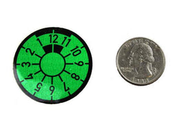 Europlate Sticker - Green Circle - 0