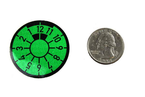 Europlate Sticker - Green Circle