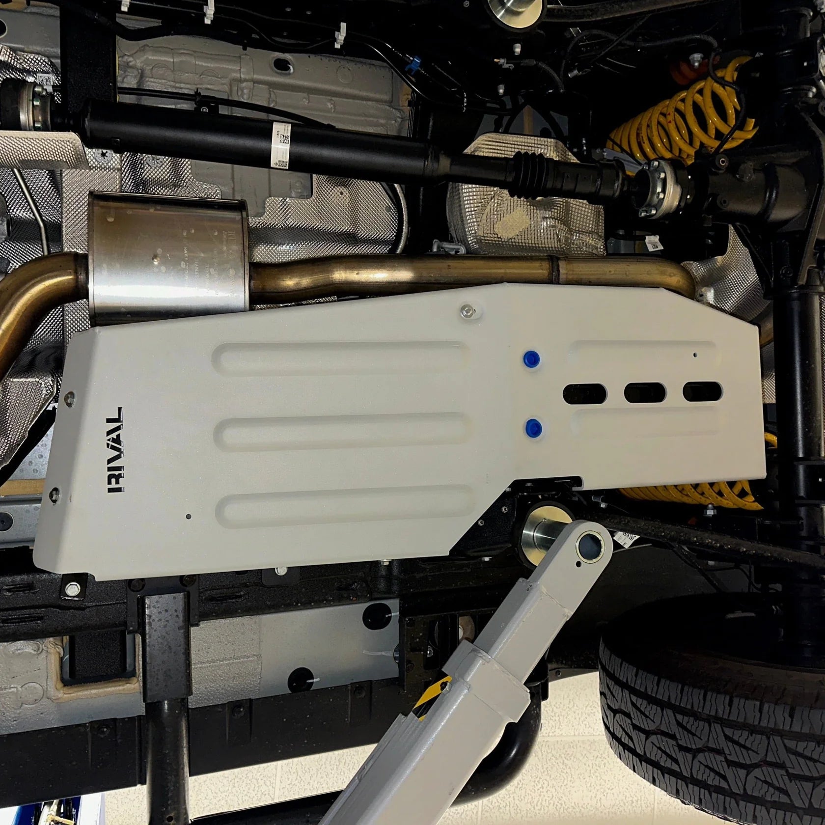 RIVAL Aluminum Gas Tank Skid Plate Ineos Grenadier | Ineos Quartermaster - 0