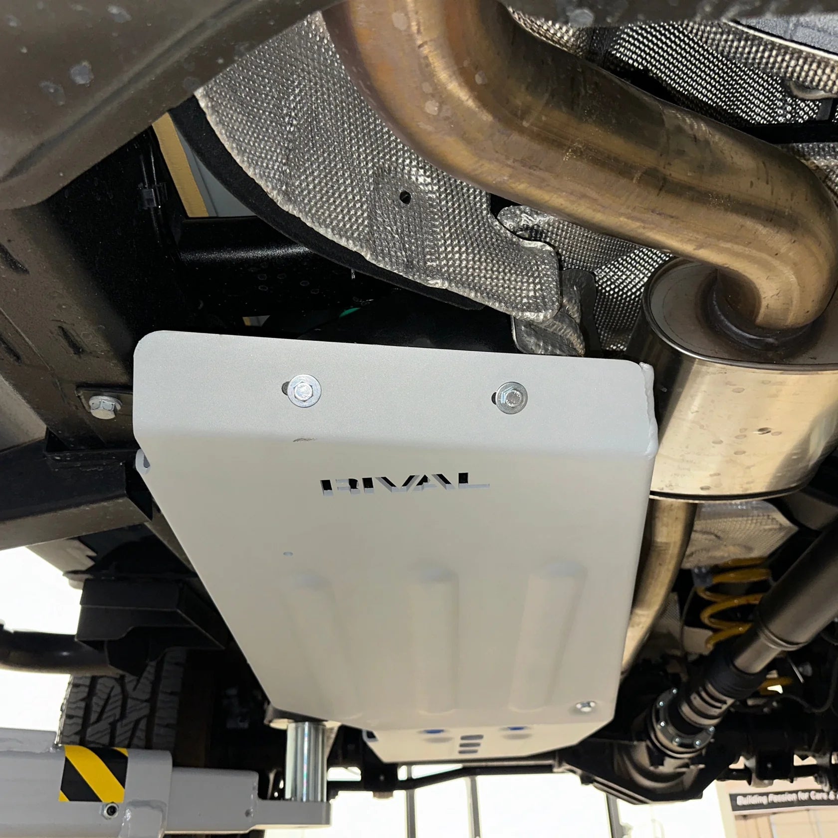 RIVAL Aluminum Gas Tank Skid Plate Ineos Grenadier | Ineos Quartermaster