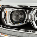 AlphaRex 09-18 Dodge Ram 2500 LUXX LED Proj Headlights Plank Style Black w/Activ Light/DRL-2