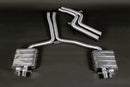 Capristo Valved Exhaust With Mid-Silencer Delete Pipes | Audi RS5 B8-1