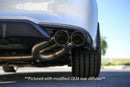 Remark 2022+ Honda Civic Sport Hatchback FL2 (Link Loop) Catback Exhaust Burnt Stainless Steel Tip-4