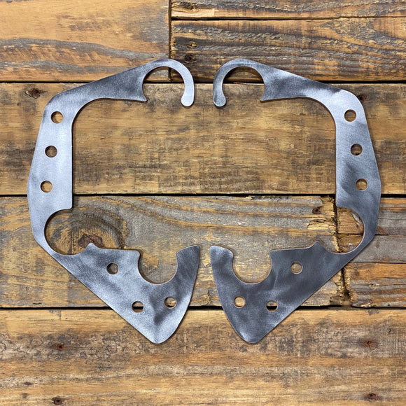 REAR TRAILING ARM POCKET REINFORCEMENT PLATES V2 - E36