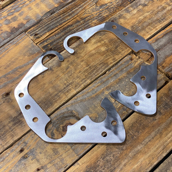 REAR TRAILING ARM POCKET REINFORCEMENT PLATES V2 - E36