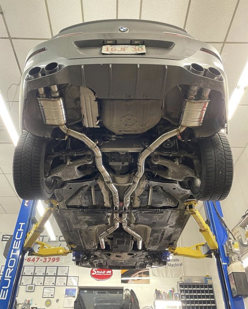 ALPINA B6 / BMW 650I VALVED EXHAUST