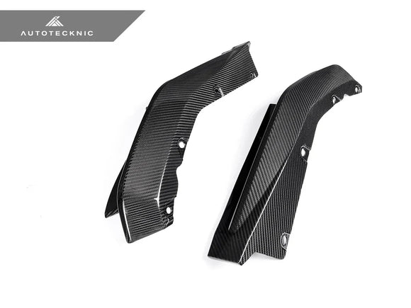 AutoTecknic G8X M3 / M4 Dry Carbon OEM-Spec Rear Splitter Set