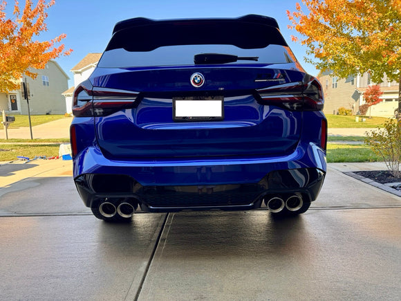 MAD BMW X3M X4M F97 F98 Axle Back Exhaust