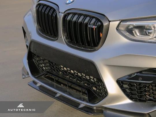 Autotecknic Dry Carbon Fiber Bumper Trim - BMW F97 X3M | F98 X4M