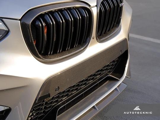 Autotecknic Dry Carbon Fiber Bumper Trim - BMW F97 X3M | F98 X4M