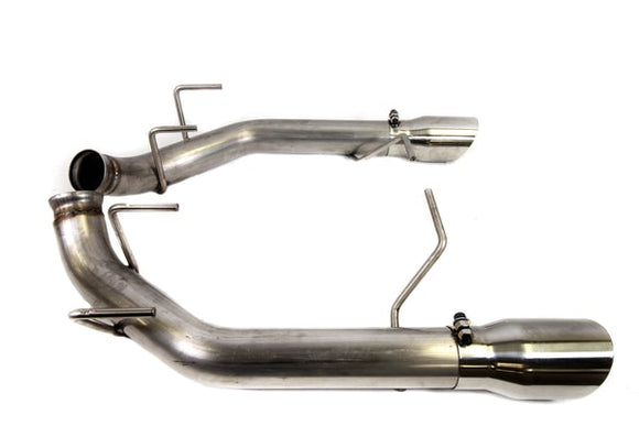 PLM 3.0" Dual Axle Back Exhaust Pipe Kit Mustang 2011 - 2014 V8 GT