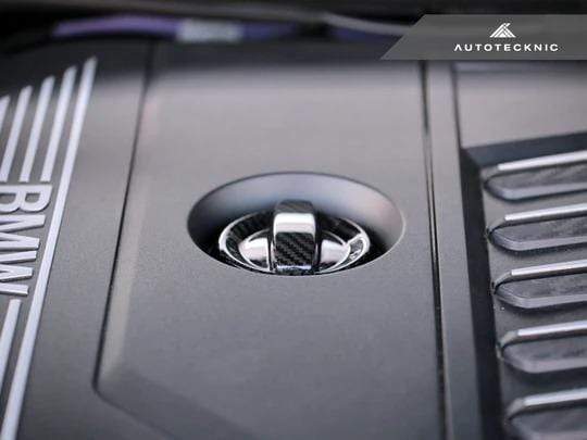 Autotecknic Dry Carbon Competition Oil Cap Cover - BMW G80 M3 | G82 / G83 M4