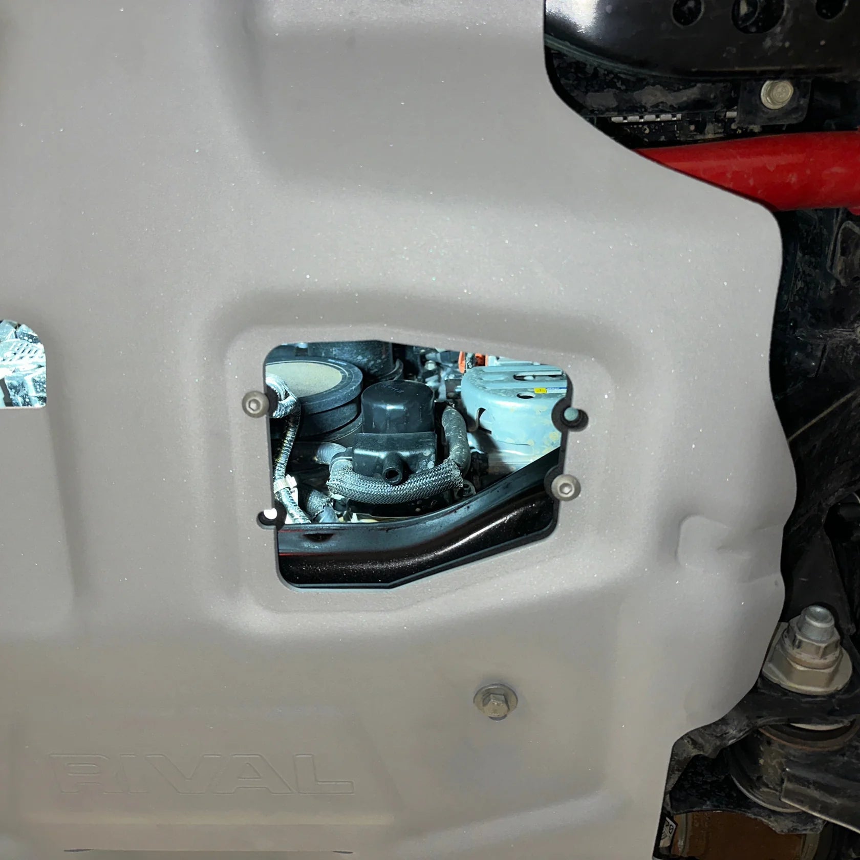 RIVAL Aluminum Engine Skid Plate 2021-2025 Toyota Tundra 2022-2025 Toyota Sequoia